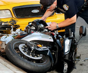 serious cycle crash